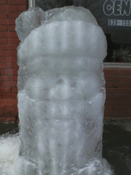Ice Santa, 2010 (side)