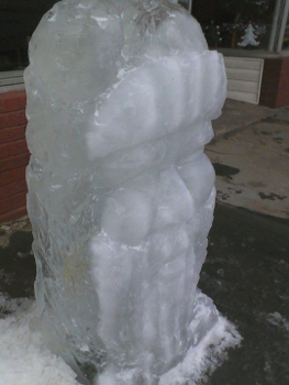 Ice Santa, 2010 (side)