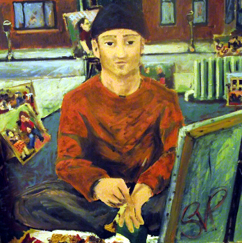 Painter at 34 Chenango St., 2006