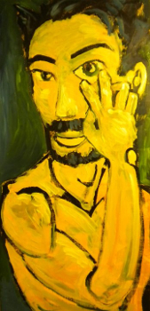 Self-Portrait as Schiele, 2009